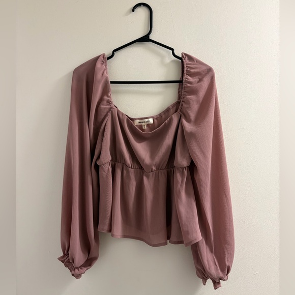 Dusty Pink Blouse - Picture 1 of 4